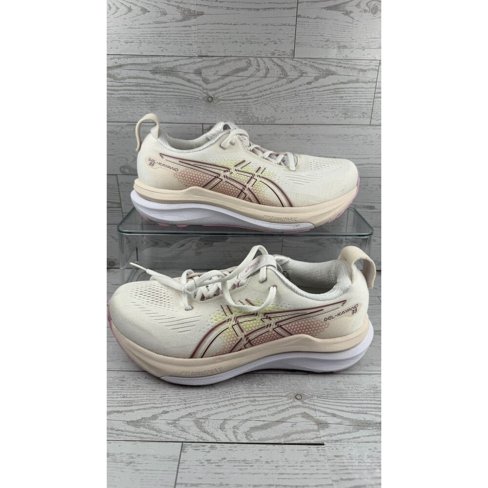 Asics Gel-Kayano 33 1012B939-100 White 6.5D Womens Sneakers Running Shoes #571
